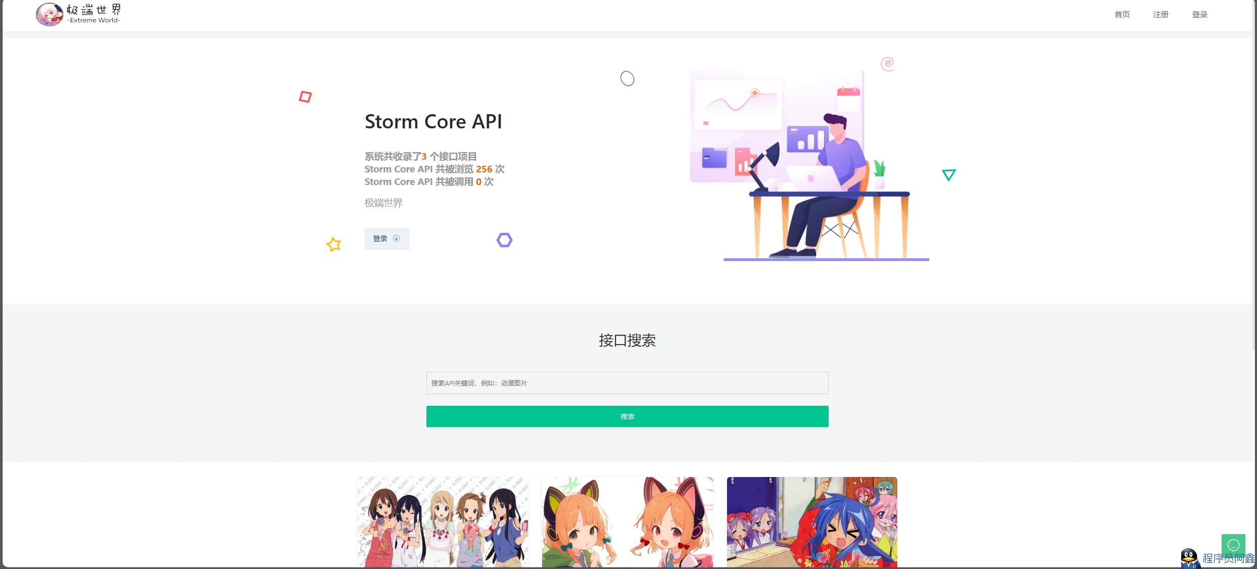api管理系统Storm Core API_V1.1网站源码+免授权+可设置付费操作